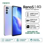 Smartphone Oppo Reno 5 4G / 8Go / 128 Go / Noir