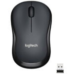 Souris sans fil Silencieuse Logitech M220 2.4 Ghz (Noir)
