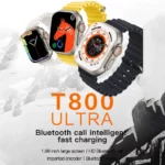 Montre connectée de sport T800 Ultra 49mm Orange