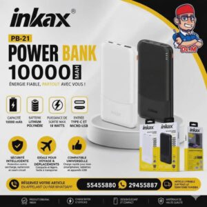 Power Bank INKAX PB21 10000MaH