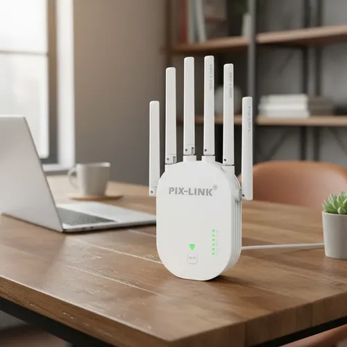 Répéteur Wi-Fi PIX-LINK 300 Mbps avec 6 Antennes